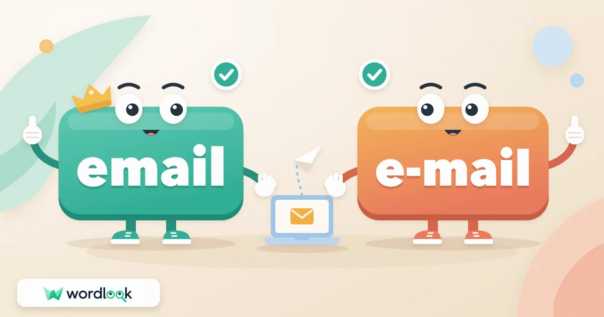 Слова email и e-mail: основное и допустимое написание